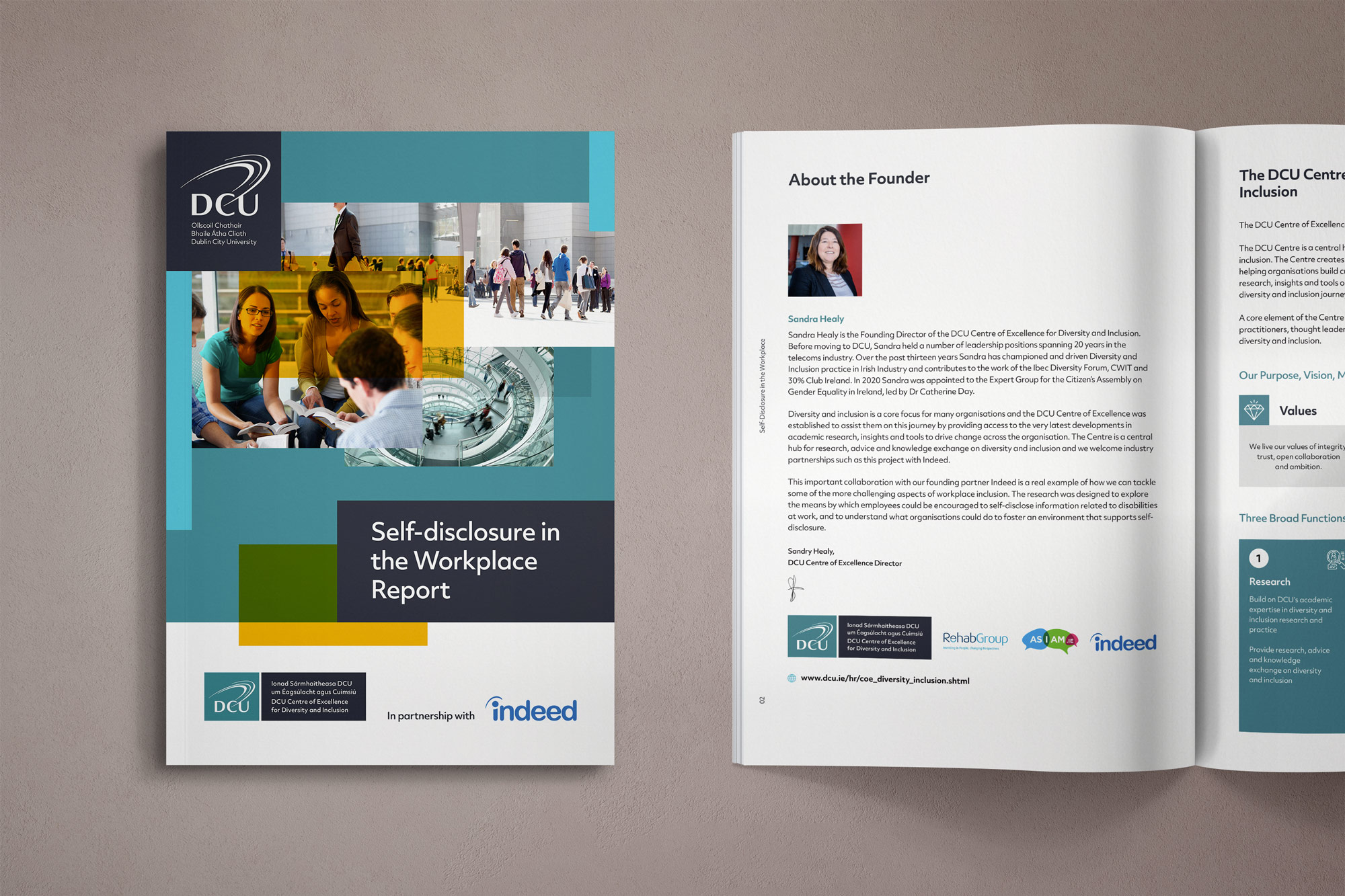 Centre of Excellence Report Mockup
